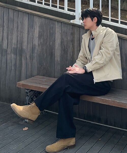 DECOROSO（デコローゾ）の「ウォッシュドコットンワンタックワイドパンツ[ブラック]（その他パンツ・メンズ・その他・MEDIUM/LARGE/X-LARGE）」の11枚目の写真