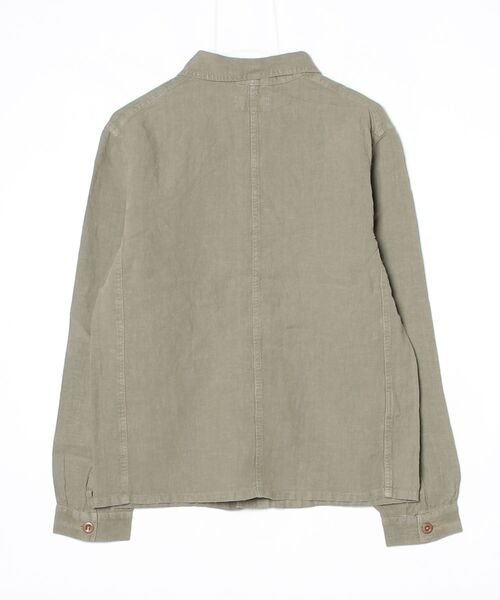 POLO RALPH LAUREN(ポロ ラルフ ローレン)の「リネン ユーティリティ ジャケット(カバーオール・メンズ・グリーン・S/M/L/XL/XS/XXL)」の7枚目の写真