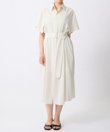 UJOH | 【UJOH/ウジョー】Square Sleeve Dress/スクエアスリーブドレス(シャツワンピース)