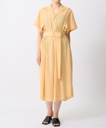 【UJOH/ウジョー】Square Sleeve Dress/スクエアスリーブドレス