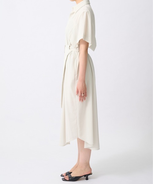 UJOH/ウジョー】Square Sleeve Dress/スクエアスリーブドレス（シャツ