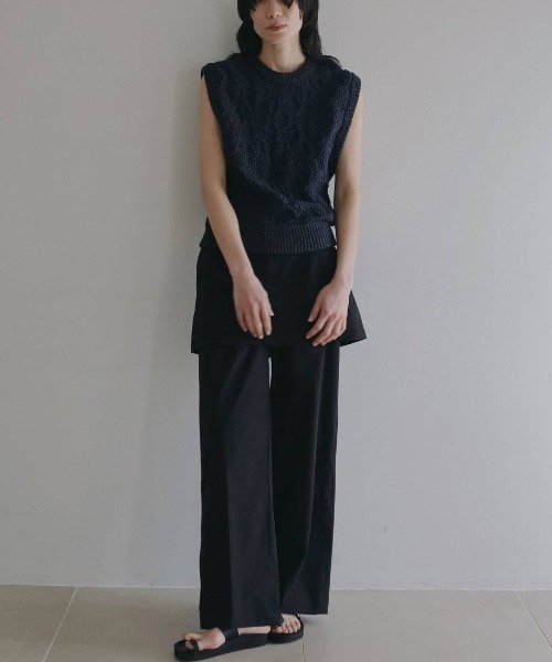anuke（アンヌーク）の「Multifunction Layered Pants 62610725（その他パンツ・レディース・ブラック/ブラウン・36/38）」の15枚目の写真