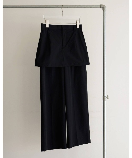 anuke（アンヌーク）の「Multifunction Layered Pants 62610725（その他パンツ・レディース・ブラック/ブラウン・36/38）」の17枚目の写真