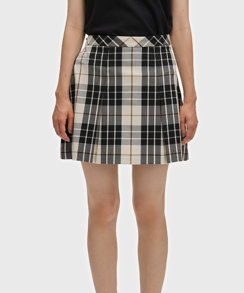 FRED PERRY(フレッドペリー)の「【先行予約受付中】Tartan Skirt/タータンチェックスカート(スカート・レディース・ベージュ・6/8/10)」の4枚目の写真