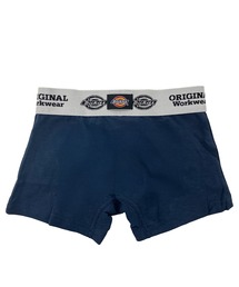 Dickies（ディッキーズ）の「(GA)【Dickies 2枚組】ウエスト ロゴ ハイライズ ボクサーパンツ 130cm / 150cm（ボクサーパンツ）」