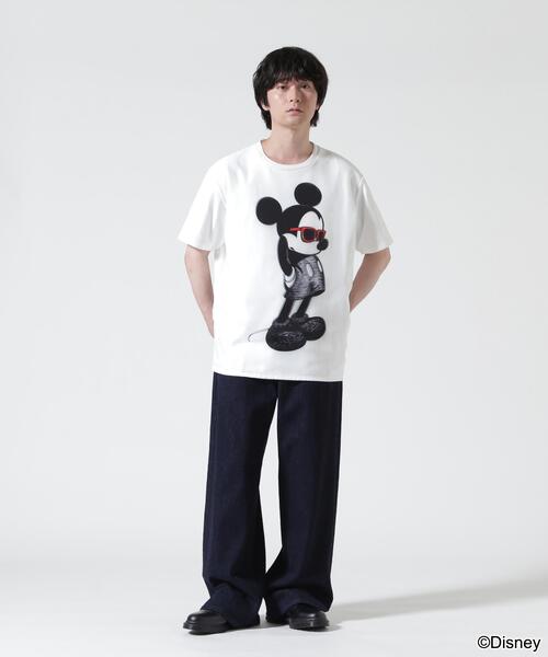 TRIPPY ART(トリッピーアート)の「TRIPPY ART(トリッピーアート) SUNGLASS MICKEY 3D TEE / サングラスミッキー3D Tシャツ(Tシャツ/カットソー・メンズ・ホワイト・M/S/L)」の2枚目の写真