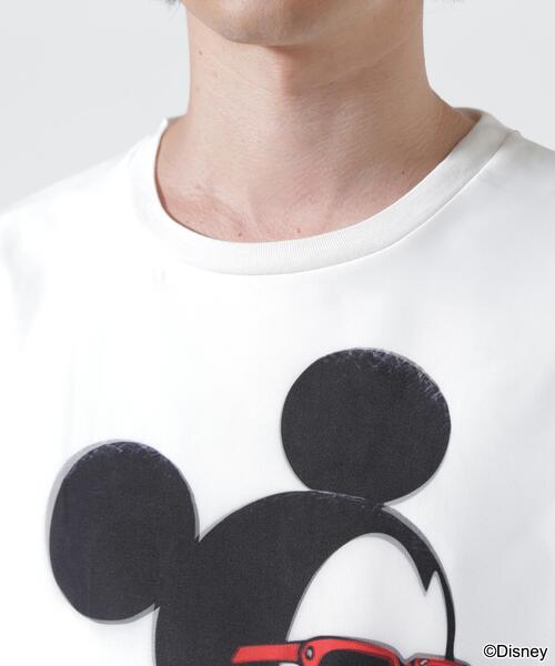 TRIPPY ART(トリッピーアート)の「TRIPPY ART(トリッピーアート) SUNGLASS MICKEY 3D TEE / サングラスミッキー3D Tシャツ(Tシャツ/カットソー・メンズ・ホワイト・M/S/L)」の6枚目の写真