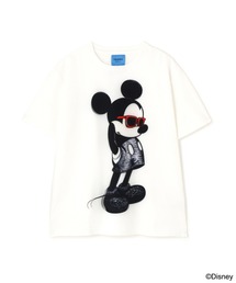 TRIPPY ART（トリッピーアート）の「TRIPPY ART（トリッピーアート） SUNGLASS MICKEY 3D TEE / サングラスミッキー3D Tシャツ（Tシャツ/カットソー）」
