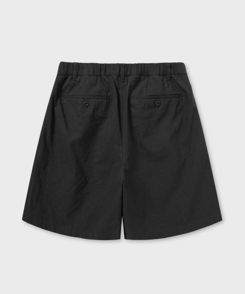 NONBLANK(ノンブランク)の「ワイドフィットリネンハーフパンツ_DARK GREY(その他パンツ・レディース・その他・X-LARGE/LARGE/MEDIUM/SMALL)」の12枚目の写真