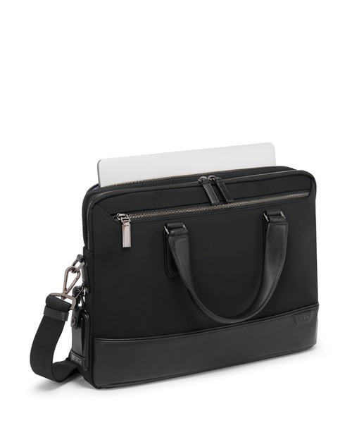 TUMI(トゥミ)の「HARRISON 「シカモア」スリム・ブリーフ(A4/PC14インチまで対応)(ビジネスバッグ・メンズ・ブラック・FREE)」の3枚目の写真