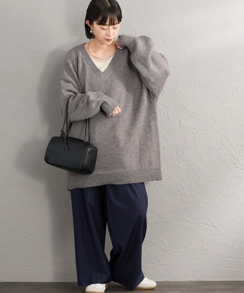 ＆MyuQ（アンドミューク）の「[&MyuQ/アンドミューク] KORO ショルダーバッグ（ショルダーバッグ・レディース・ブラック/ホワイト・F）」の16枚目の写真