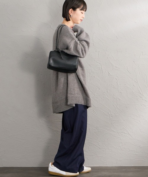 ＆MyuQ（アンドミューク）の「[&MyuQ/アンドミューク] KORO ショルダーバッグ（ショルダーバッグ・レディース・ブラック/ホワイト・F）」の20枚目の写真