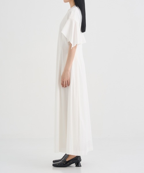 AKIRANAKA(アキラナカ)の「【AKIRANAKA/アキラナカ】Tamara drape sleeve dress WH(ワンピース・レディース・ホワイト・1/2/3)」の9枚目の写真