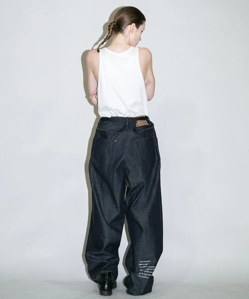 my beautiful landlet(マイビューティフルランドレット)の「【my beautiful landlet】12.5oz DENIM 5-POCKET PANTS - rigid(デニムパンツ・メンズ・インディゴブルー・0/1/2)」の3枚目の写真