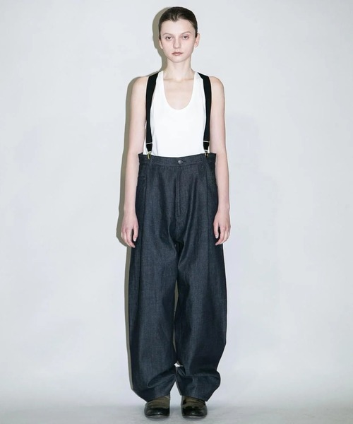 my beautiful landlet(マイビューティフルランドレット)の「【my beautiful landlet】12.5oz DENIM 5-POCKET PANTS - rigid(デニムパンツ・メンズ・インディゴブルー・0/1/2)」の4枚目の写真