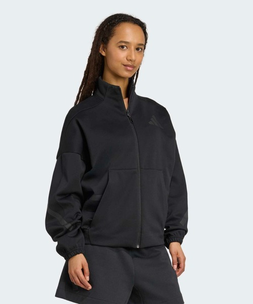 adidas(アディダス)の「adidas Z.N.E.トラックトップ / ジャージ / トラックジャケット / アディダス adidas(ジャージ・レディース・ブラック・X-LARGE/SMALL/MEDIUM/LARGE/XX-LARGE)」の3枚目の写真