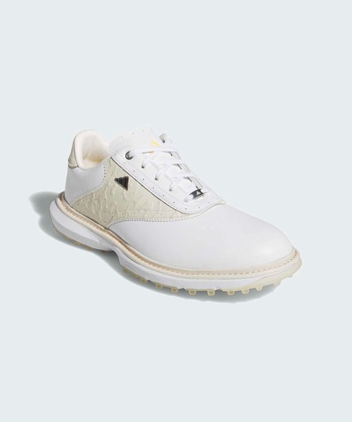 adidas(アディダス)の「MC70 スパイクレス ゴルフ / MC70 SPIKELESS GOLF【adidas Golf/アディダスゴルフ】(スニーカー・レディース・ホワイト×イエロー・22.5cm/23.5cm/24.5cm/25.5cm/23.0cm/24.0cm/25.0cm/26.0cm/22.0cm)」の4枚目の写真