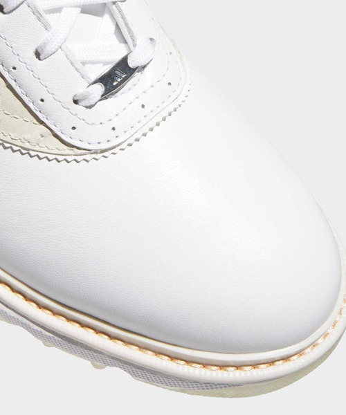 adidas(アディダス)の「MC70 スパイクレス ゴルフ / MC70 SPIKELESS GOLF【adidas Golf/アディダスゴルフ】(スニーカー・レディース・ホワイト×イエロー・22.5cm/23.5cm/24.5cm/25.5cm/23.0cm/24.0cm/25.0cm/26.0cm/22.0cm)」の8枚目の写真