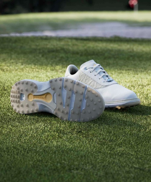 adidas(アディダス)の「MC70 スパイクレス ゴルフ / MC70 SPIKELESS GOLF【adidas Golf/アディダスゴルフ】(スニーカー・レディース・ホワイト×イエロー・22.5cm/23.5cm/24.5cm/25.5cm/23.0cm/24.0cm/25.0cm/26.0cm/22.0cm)」の10枚目の写真