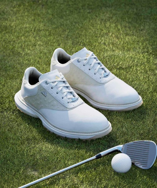 adidas(アディダス)の「MC70 スパイクレス ゴルフ / MC70 SPIKELESS GOLF【adidas Golf/アディダスゴルフ】(スニーカー・レディース・ホワイト×イエロー・22.5cm/23.5cm/24.5cm/25.5cm/23.0cm/24.0cm/25.0cm/26.0cm/22.0cm)」の11枚目の写真