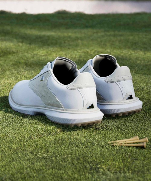 adidas(アディダス)の「MC70 スパイクレス ゴルフ / MC70 SPIKELESS GOLF【adidas Golf/アディダスゴルフ】(スニーカー・レディース・ホワイト×イエロー・22.5cm/23.5cm/24.5cm/25.5cm/23.0cm/24.0cm/25.0cm/26.0cm/22.0cm)」の12枚目の写真
