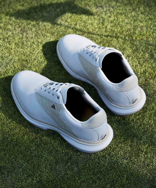 adidas(アディダス)の「MC70 スパイクレス ゴルフ / MC70 SPIKELESS GOLF【adidas Golf/アディダスゴルフ】(スニーカー・レディース・ホワイト×イエロー・22.5cm/23.5cm/24.5cm/25.5cm/23.0cm/24.0cm/25.0cm/26.0cm/22.0cm)」の14枚目の写真