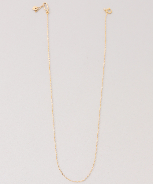 norme(ノーム)の「norme/ノーム tag chain necklace(ゴールド)(ネックレス・レディース・ゴールド・FREE)」の3枚目の写真
