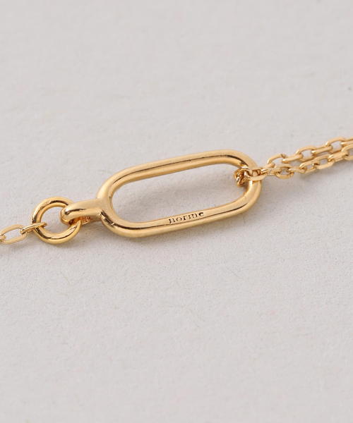 norme(ノーム)の「norme/ノーム tag chain necklace(ゴールド)(ネックレス・レディース・ゴールド・FREE)」の10枚目の写真