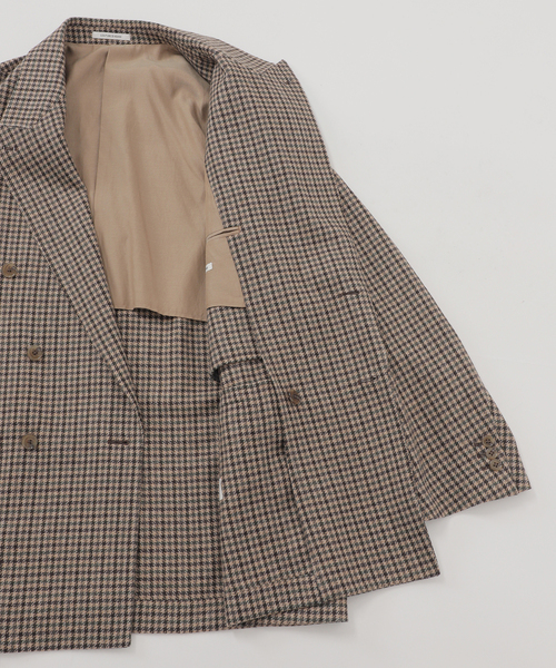 Couture d'adam(クチュールドアダム)の「COUTURE D’ADAM (クチュール ド アダム) 別注BIG JK Double(テーラードジャケット・メンズ・ブラウン・40/38)」の4枚目の写真
