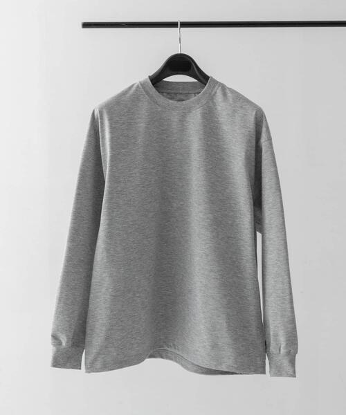 DAIWA PIER39（ダイワピア39）の「DAIWA PIER39　TECH DRAWSTRING TEE L/S（Tシャツ/カットソー・メンズ・ホワイト/ブラック/ネイビー/グレー・SMALL/MEDIUM/LARGE/X-LARGE）」の4枚目の写真