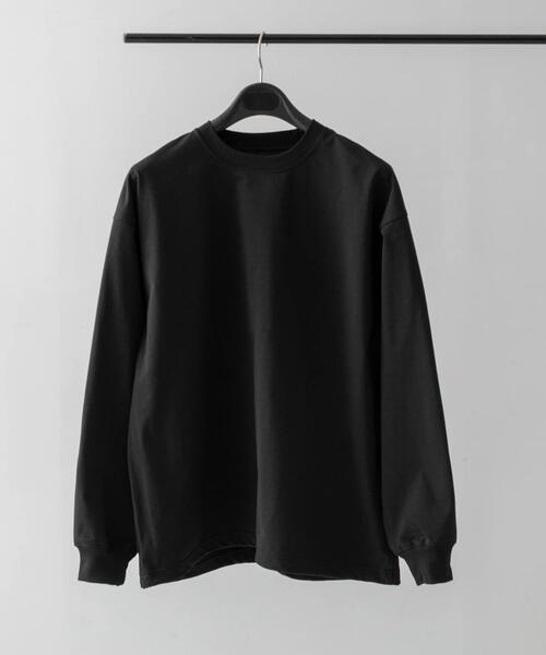DAIWA PIER39（ダイワピア39）の「DAIWA PIER39　TECH DRAWSTRING TEE L/S（Tシャツ/カットソー・メンズ・ホワイト/ブラック/ネイビー/グレー・SMALL/MEDIUM/LARGE/X-LARGE）」の8枚目の写真