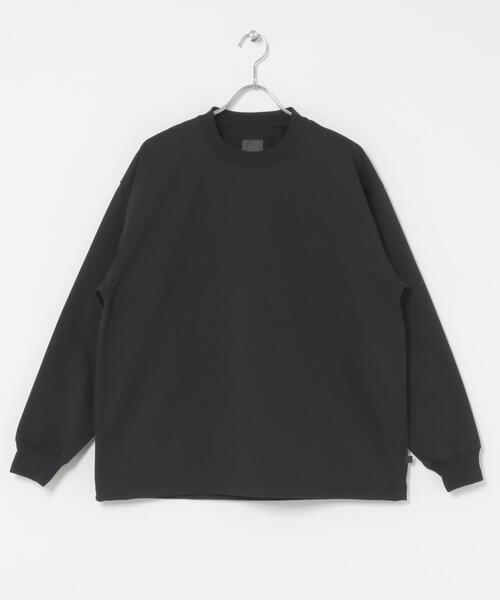 DAIWA PIER39（ダイワピア39）の「DAIWA PIER39　TECH DRAWSTRING TEE L/S（Tシャツ/カットソー・メンズ・ホワイト/ブラック/ネイビー/グレー・SMALL/MEDIUM/LARGE/X-LARGE）」の9枚目の写真
