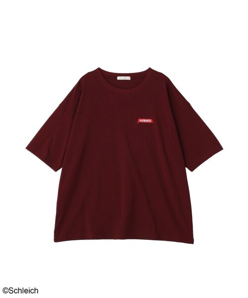 Green Parks(グリーンパークス)の「シュライヒコラボロゴTシャツ(Tシャツ/カットソー・レディース・チャコールグレー/ブラウン/オフホワイト・FREE)」の15枚目の写真