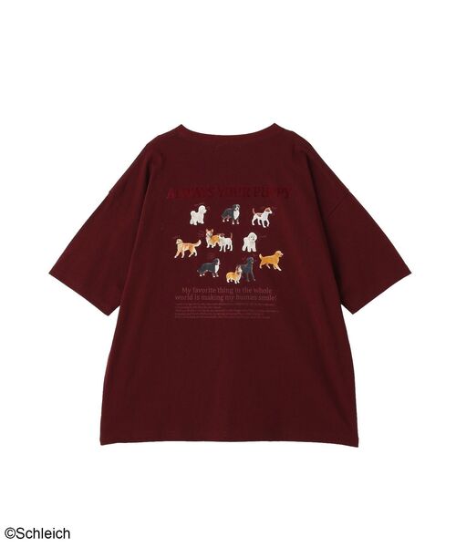 Green Parks(グリーンパークス)の「シュライヒコラボロゴTシャツ(Tシャツ/カットソー・レディース・チャコールグレー/ブラウン/オフホワイト・FREE)」の16枚目の写真