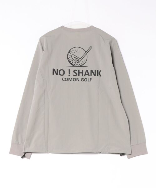 COMON GOLF(コモンゴルフ)の「NO!SHANKシリーズ 撥水加工 ストレッチ ゴルフプルオーバー(その他トップス・メンズ・ネイビー/サンドグレー・XXXL/L/M/XXL/XL)」の4枚目の写真