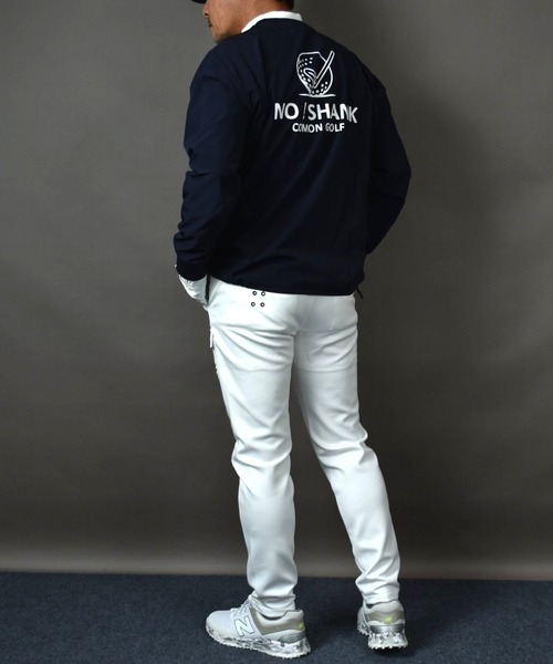 COMON GOLF(コモンゴルフ)の「NO!SHANKシリーズ 撥水加工 ストレッチ ゴルフプルオーバー(その他トップス・メンズ・ネイビー/サンドグレー・XXXL/L/M/XXL/XL)」の7枚目の写真