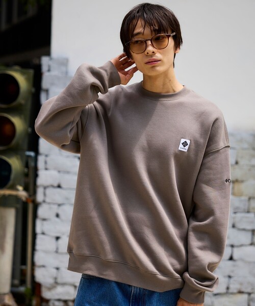 Columbia(コロンビア)の「限定展開 Columbia×FREAK'S STORE コロンビア 別注 インペリアルパーク ワンポイントロゴ クルーネックスウェット(スウェット・メンズ・ベージュ/チャコールグレー/ブラック/ネイビー/グレー・SMALL/X-LARGE/LARGE/MEDIUM)」の19枚目の写真