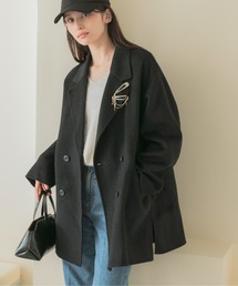 URBAN RESEARCH ROSSO WOMEN | カシミヤビーバージャケットコート(チェスターコート)