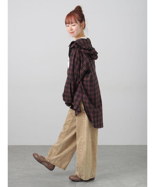 Samansa Mos2（サマンサ モスモス）の「ベルトコンビスニーカー《S／XL WEB限定サイズ》（ドレスシューズ・レディース・ブラック/ベージュ・L/XL/M/S）」の12枚目の写真
