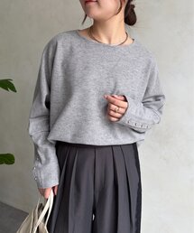 Jena espace merveilleux | 起毛チュニックカットソー(Tシャツ/カットソー)