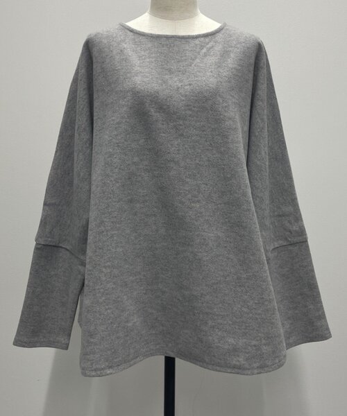 Jena espace merveilleux（ジェナ　エスパスメルヴェイユ）の「起毛チュニックカットソー（Tシャツ/カットソー・レディース・アイボリー/ライトグレー・FREE）」の15枚目の写真