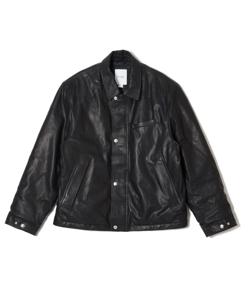 CRIMIE(クライミー)の「SHEEP LEATHER FIELD JACKET WITH STORM FLAP(ブルゾン・メンズ・ブラック・XXL/XL/L/M/S)」の3枚目の写真