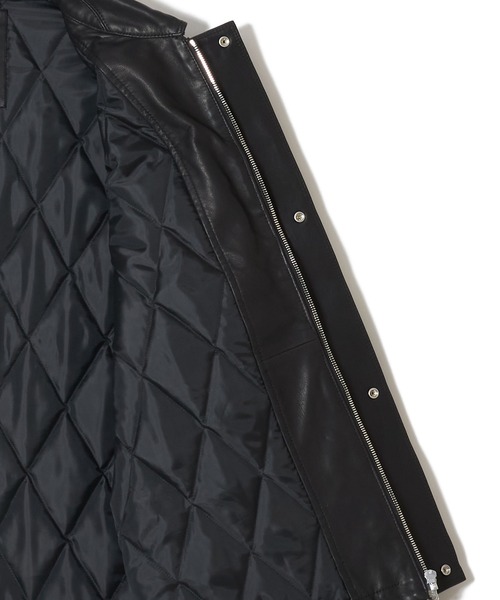CRIMIE(クライミー)の「SHEEP LEATHER FIELD JACKET WITH STORM FLAP(ブルゾン・メンズ・ブラック・XXL/XL/L/M/S)」の7枚目の写真