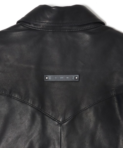 CRIMIE(クライミー)の「SHEEP LEATHER FIELD JACKET WITH STORM FLAP(ブルゾン・メンズ・ブラック・XXL/XL/L/M/S)」の10枚目の写真