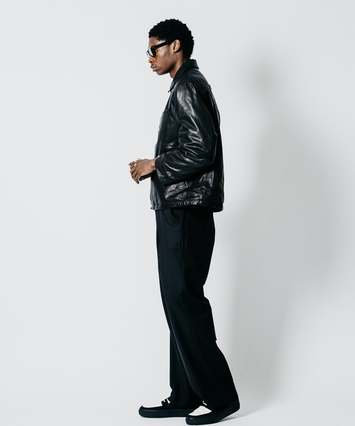 CRIMIE(クライミー)の「SHEEP LEATHER FIELD JACKET WITH STORM FLAP(ブルゾン・メンズ・ブラック・XXL/XL/L/M/S)」の15枚目の写真