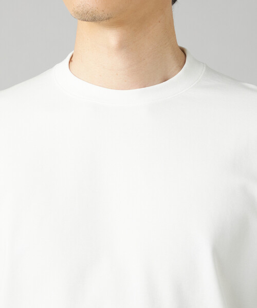 COMME CA MEN(コムサメン)の「【吸水速乾】ジャケットネック ロングスリーブ Tシャツ(Tシャツ/カットソー・メンズ・ホワイト/チャコール/ブラック・L/M)」の16枚目の写真