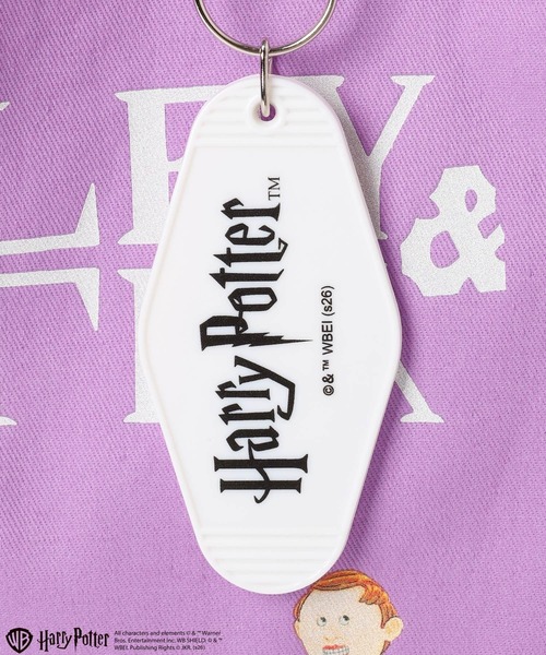 BAYFLOW（ベイフロー）の「【BAYFLOW×Harry Potter】プリントトート（トートバッグ・レディース・オフホワイト/パープル・FREE）」の14枚目の写真