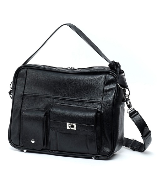 DEVICE(デバイス)の「【DEVICE × みかみコラボ】KANTAN 2way Large Tote Bag & Shoulder Bag / KANTAN ビッグトート 2wayショルダーバッグ(トートバッグ・メンズ・ダークベージュ/ブラック・FREE)」の20枚目の写真
