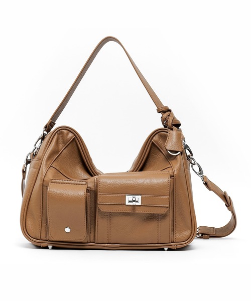 DEVICE(デバイス)の「【DEVICE × みかみコラボ】KANTAN 2way Large Tote Bag & Shoulder Bag / KANTAN ビッグトート 2wayショルダーバッグ(トートバッグ・メンズ・ダークベージュ/ブラック・FREE)」の21枚目の写真