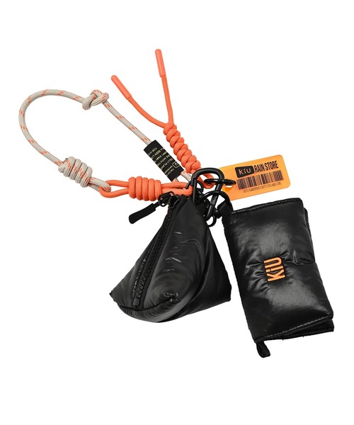 Dyneema(R) Leather W ZIP POUCH / 超軽量ダイニーマレザーダブル